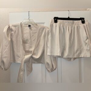 Beige Two-piece Set Unworn